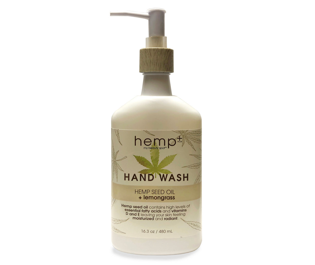 Hemp Seed Oil & Lemongrass Hand Wash