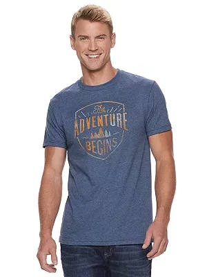 Sonoma For Life The Adventure Begins Graphic Tee Mens Size 3XB