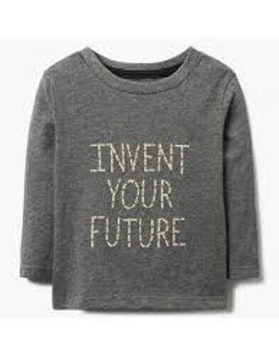 Gymboree Baby Toddler Girls Invent Your Future Shirt - Size 2T