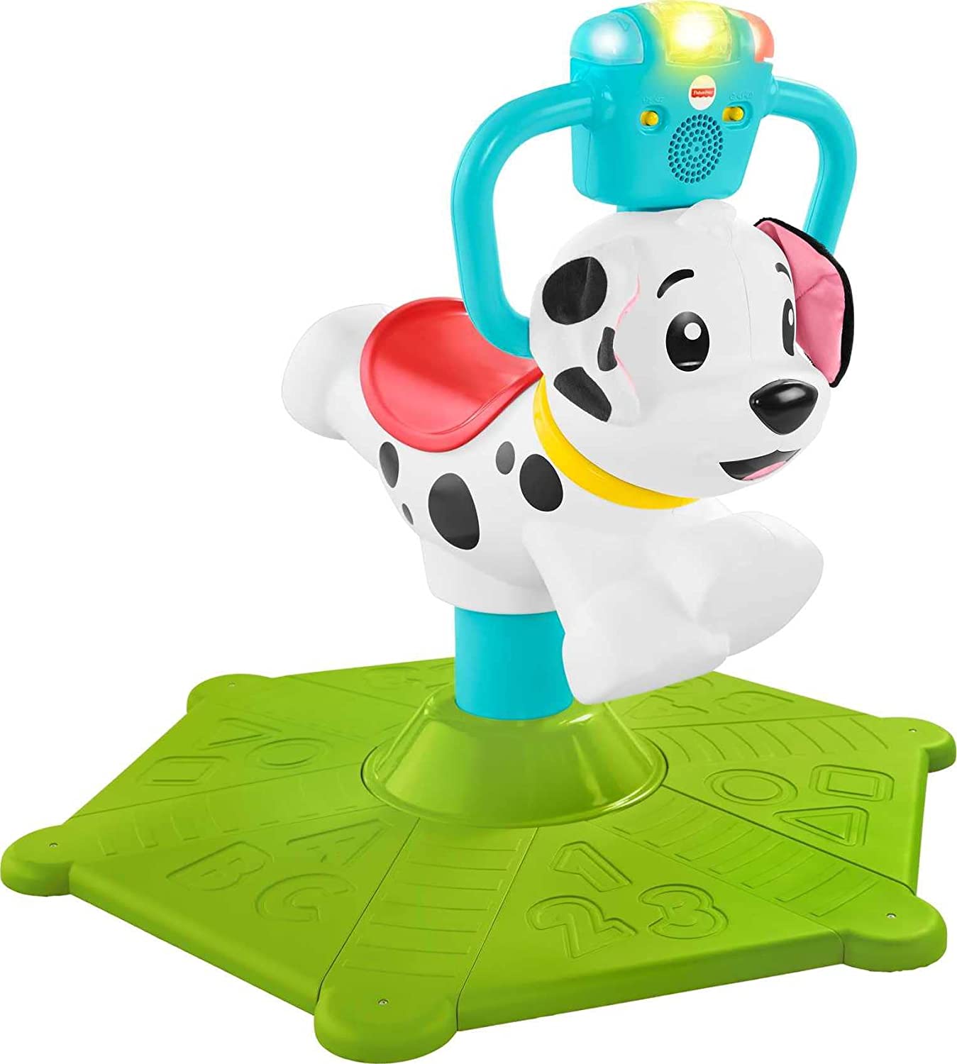 Fisher Price Bounce and Spin Puppy Dog Stationary Bouncer