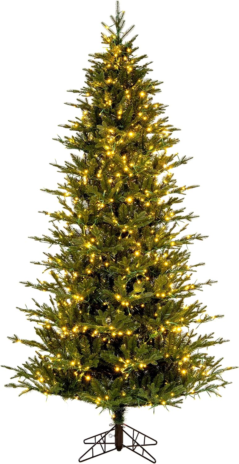 Vickerman Christmas Tree 3mm LED White Lights 5.5" x 38" 