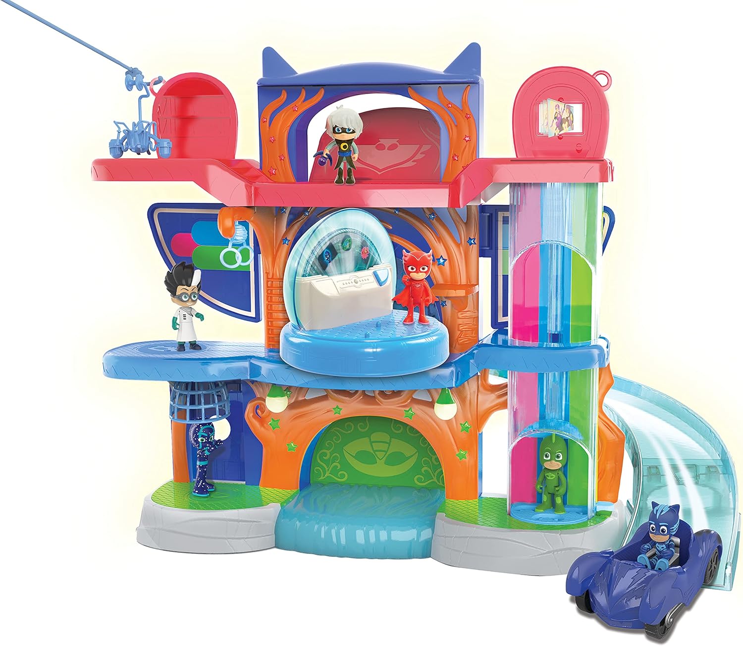 PJ Masks Deluxe Headquarters Playset Lights and Sounds