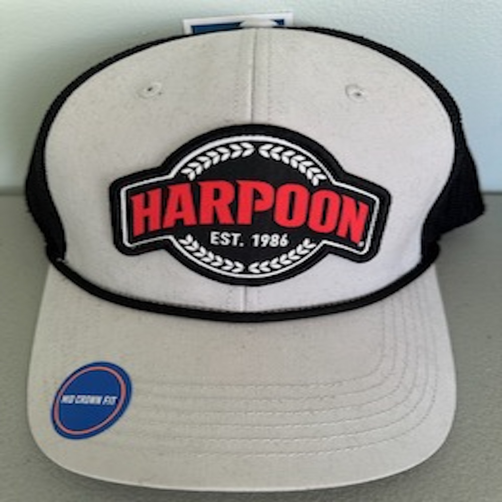 Harpoon Brewery Beer Trucker Hat Cap Snapback Est 1986