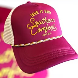 Southern Comfort Take it Easy Rope Hat Cap Snapback / Women's 